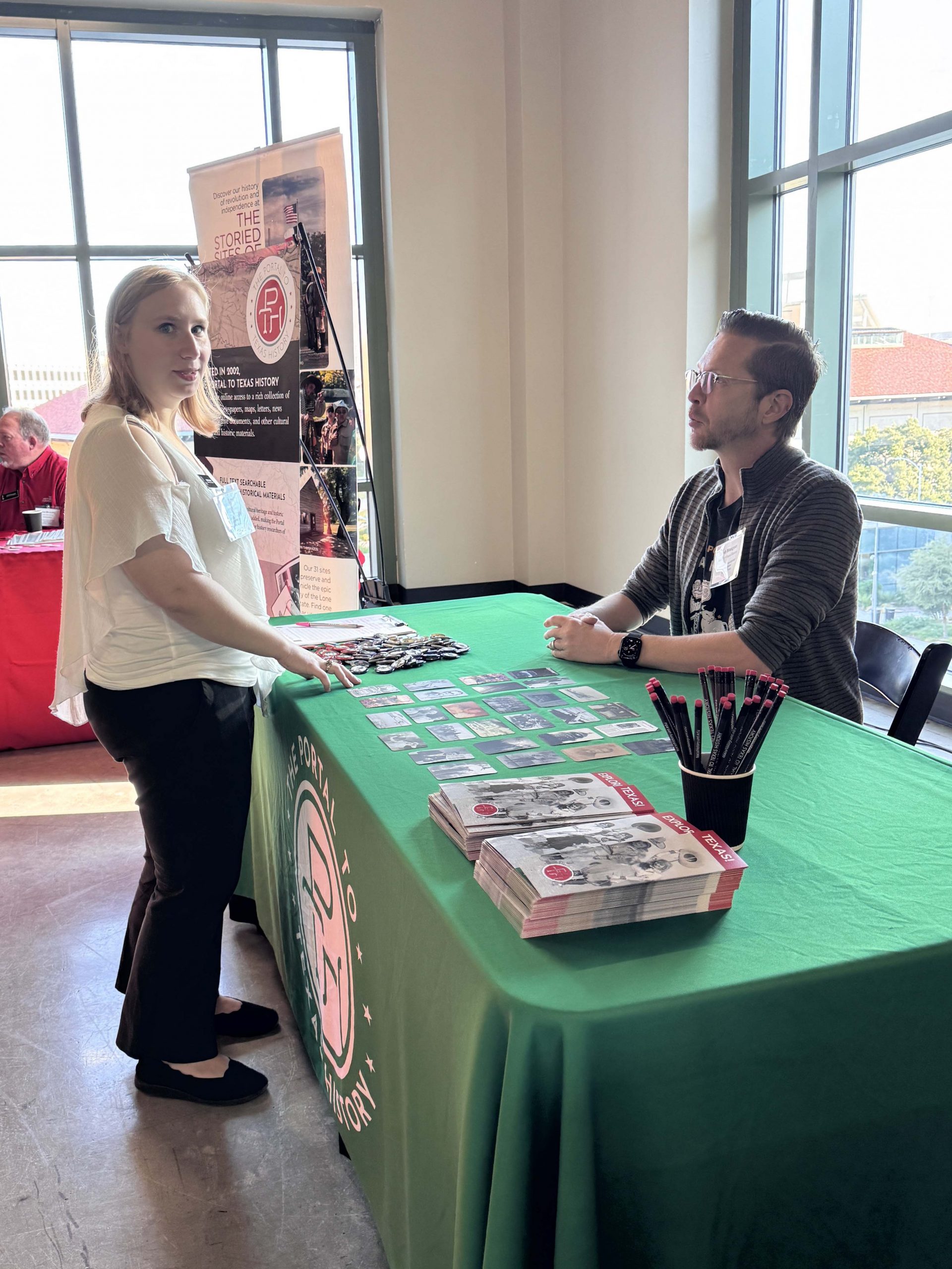 Exhibitor booth at TXGLO