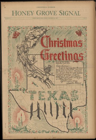 Honey Grove Signal, December 21, 1923