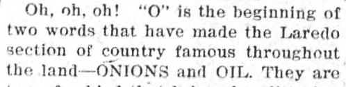Oh, oh, oh, "O" is the Onions